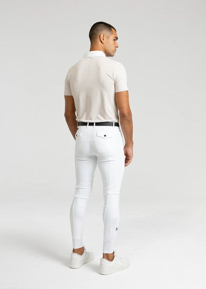 Maximilian Equestrian - Active kortärmad tävlingströja BEIGE