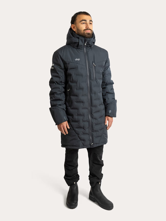 Uhip - ICE Herrparka/Vinterkappa  Blue Graphite