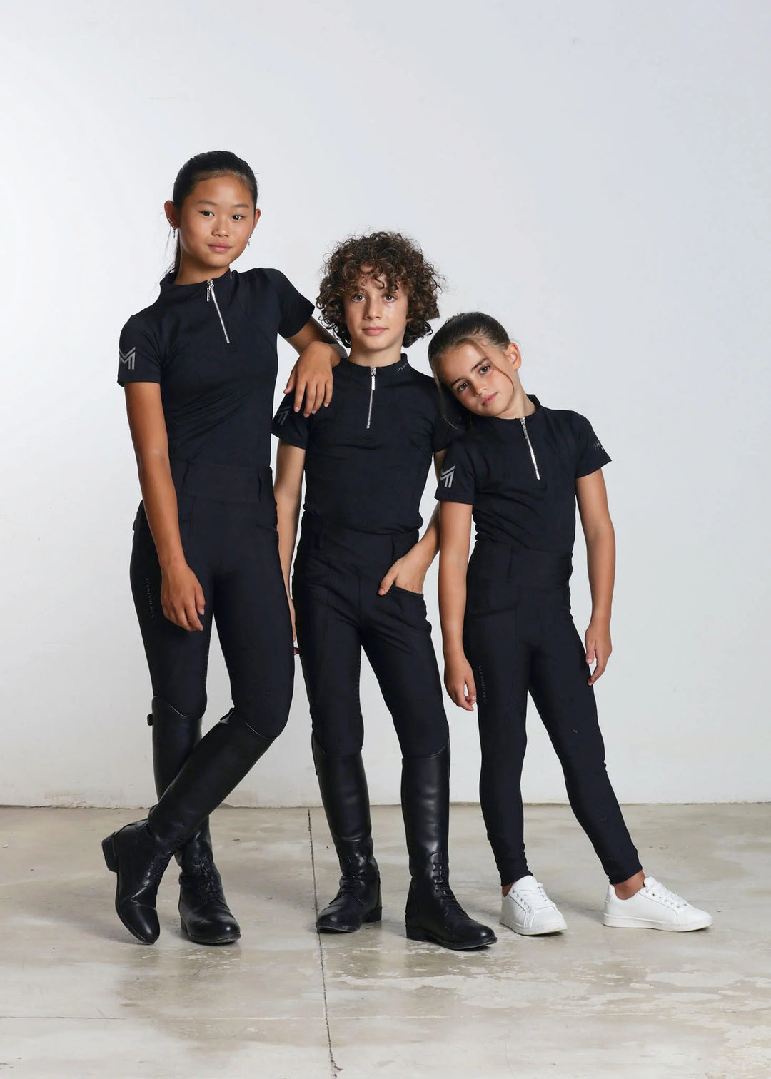 Maximilian Equestrian - YR Pro Helskodda Ridleggings BLACK