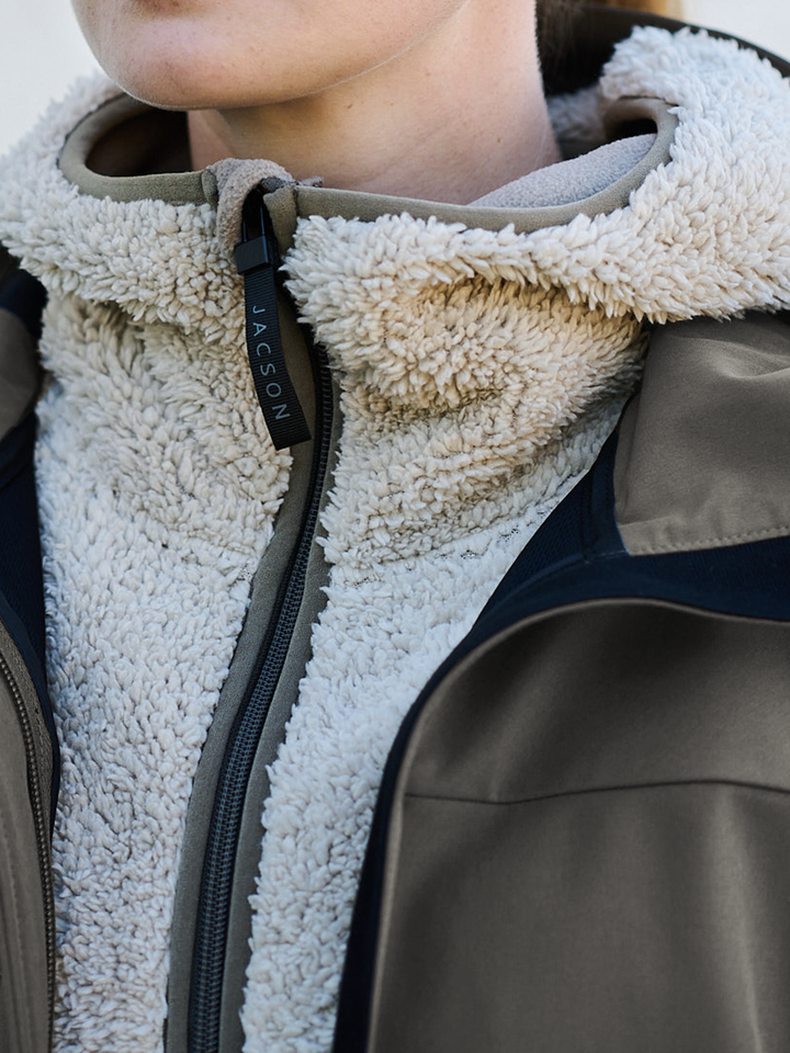 Jacson - Nora Teddyjacka Beige