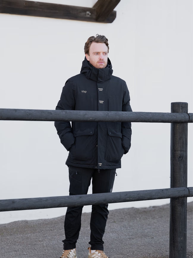 Uhip - Herrjacka i Urban Stretch JET BLACK