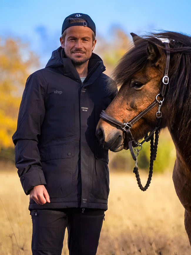 Uhip - Herrjacka i Urban Stretch JET BLACK