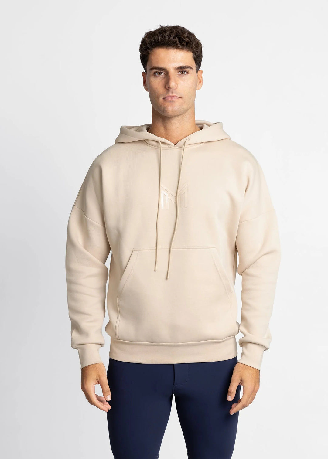 Maximilian Equestrian - Icon Oversized Hoodie BEIGE
