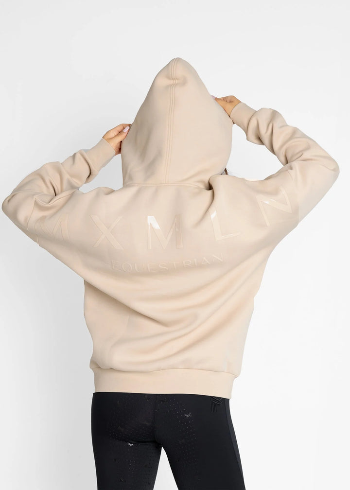 Maximilian Equestrian - Icon Oversized Hoodie BEIGE