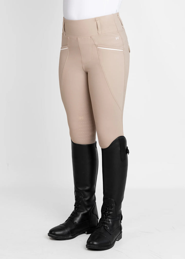 Maximilian Equestrian - YR Pro Helskodda Ridleggings BEIGE