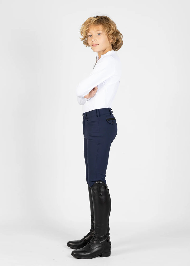 Maximilian Equestrian - YR Performance Helskodda Ridbyxor NAVY