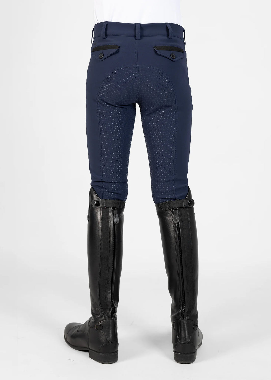 Maximilian Equestrian - YR Performance Helskodda Ridbyxor NAVY