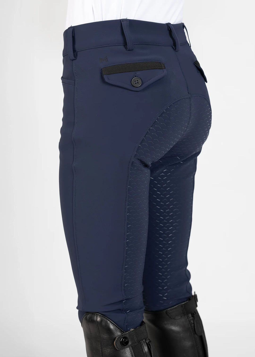 Maximilian Equestrian - YR Performance Helskodda Ridbyxor NAVY