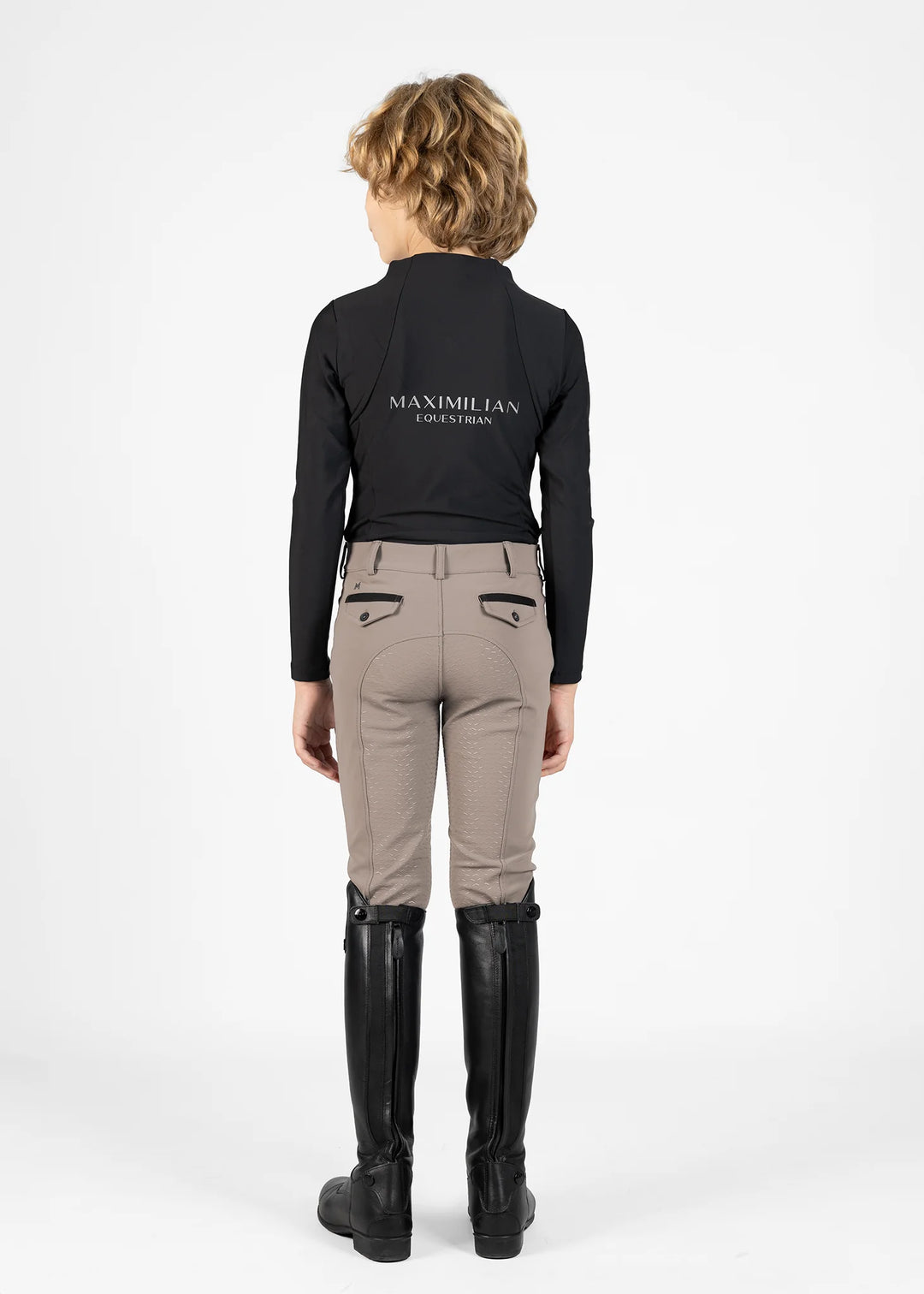 Maximilian Equestrian - YR Performance Helskodda Ridbyxor TAUPE
