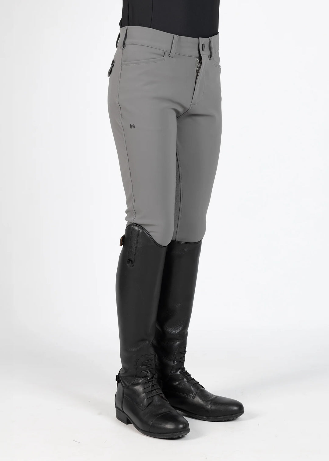 Maximilian Equestrian - YR Performance Helskodda Ridbyxor GREY