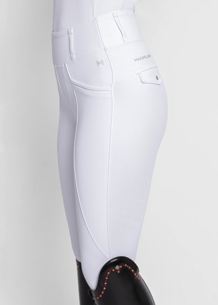 Maximilian Equestrian - PRO Helskodda Ridleggings WHITE