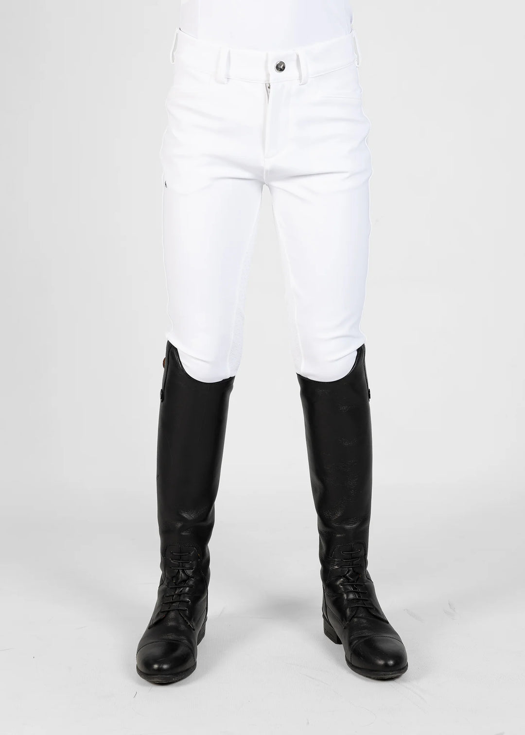 Maximilian Equestrian - YR Performance Helskodda Ridbyxor WHITE