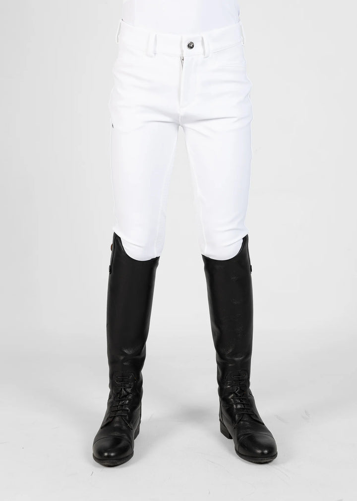 Maximilian Equestrian - YR Performance Helskodda Ridbyxor WHITE