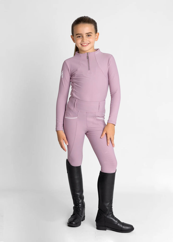 Maximilian Equestrian - YR Pro Helskodda Ridleggings MAUVE