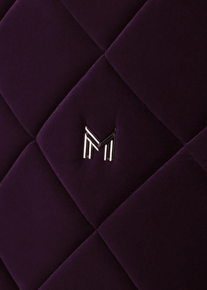 Maximilian Equestrian - Velvet hoppschabrak Amethyst