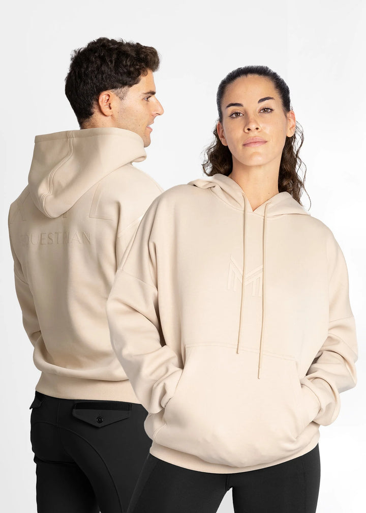 Maximilian Equestrian - Icon Oversized Hoodie BEIGE