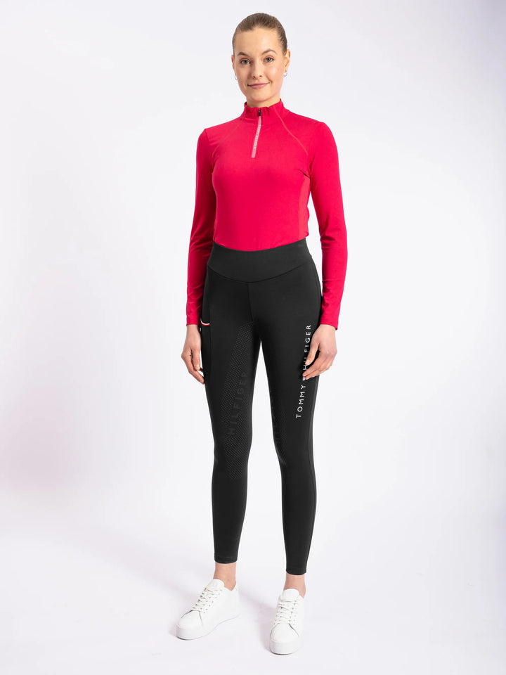 Tommy Hilfiger - Elmira Helskodda Vinter Ridtights BLACK