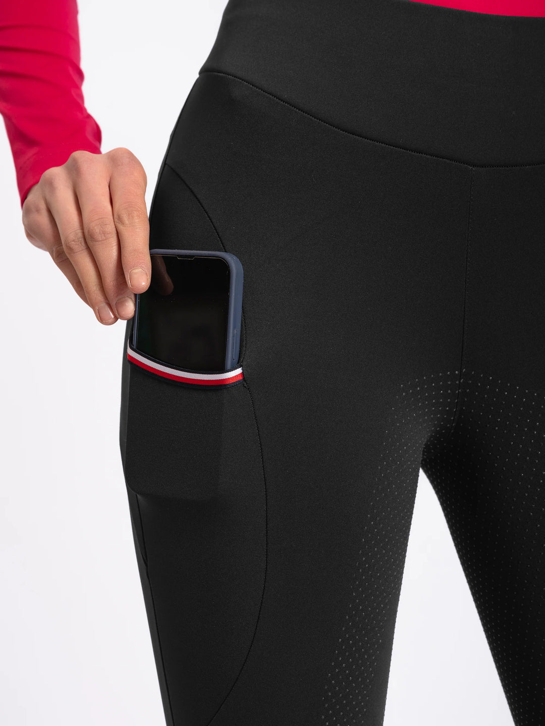 Tommy Hilfiger - Elmira Helskodda Vinter Ridtights BLACK
