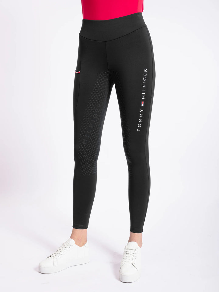 Tommy Hilfiger - Elmira Helskodda Vinter Ridtights BLACK