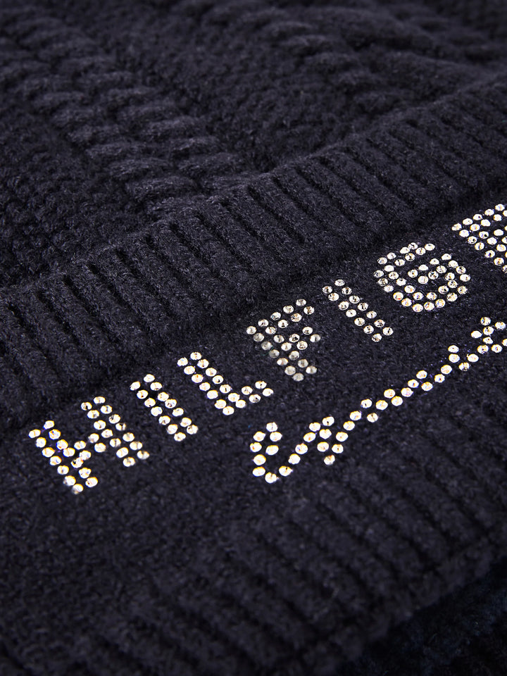 Tommy Hilfiger - Perry Pompom Beanie DESERT SKY