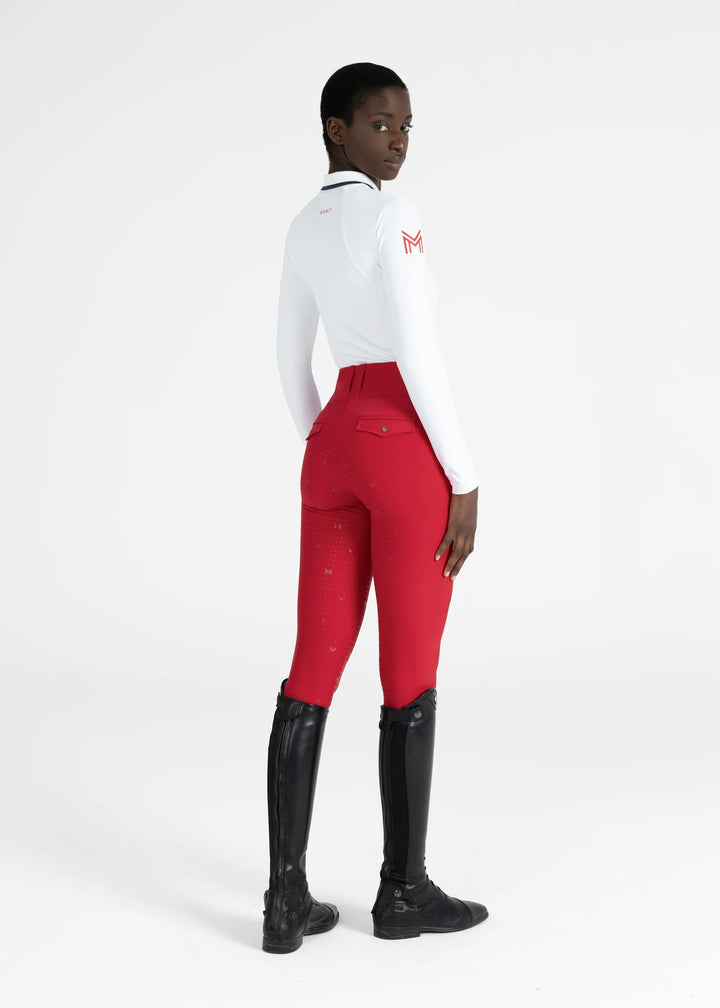 Maximilian Equestrian - PRO Helskodda Ridleggings GRENADINE