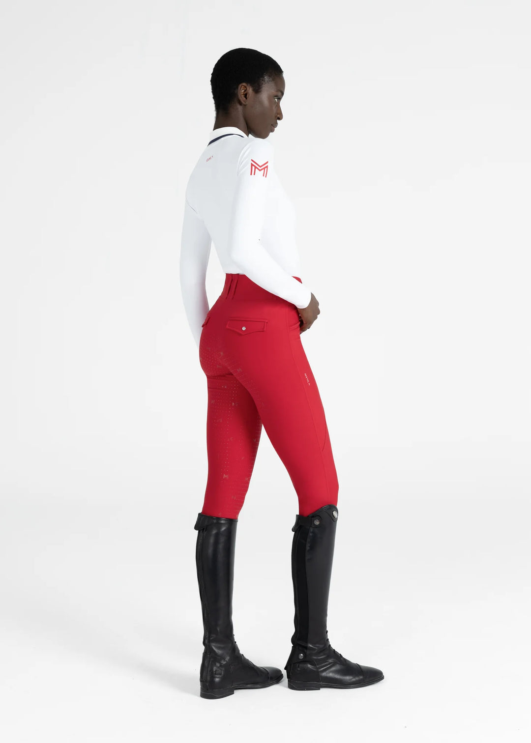 Maximilian Equestrian - PRO Helskodda Ridleggings GRENADINE