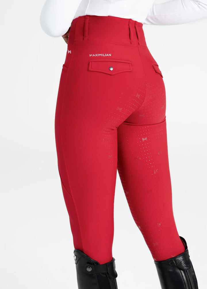 Maximilian Equestrian - PRO Helskodda Ridleggings GRENADINE
