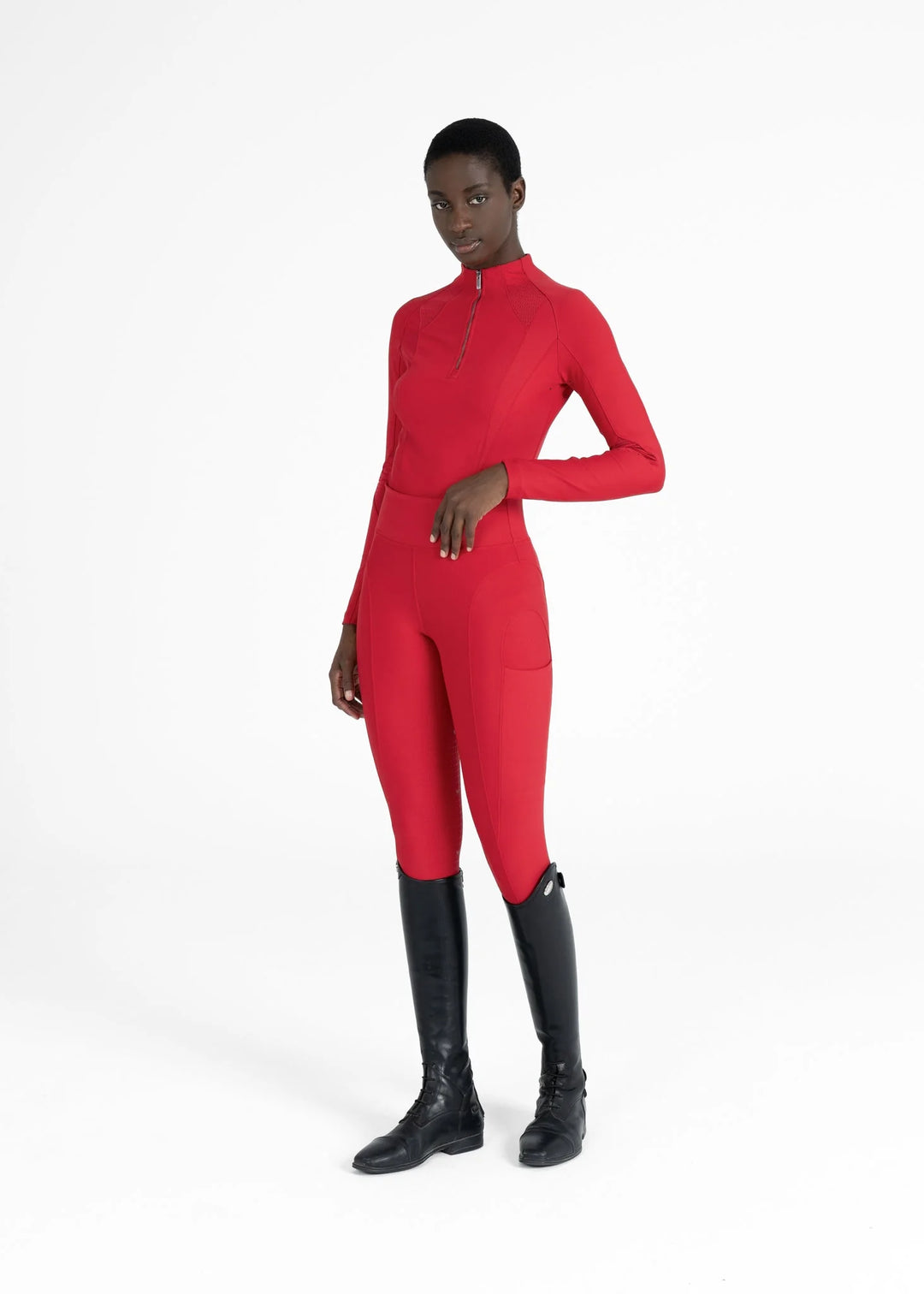 Maximilian Equestrian - Outline Helskodda Ridtights GRENADINE