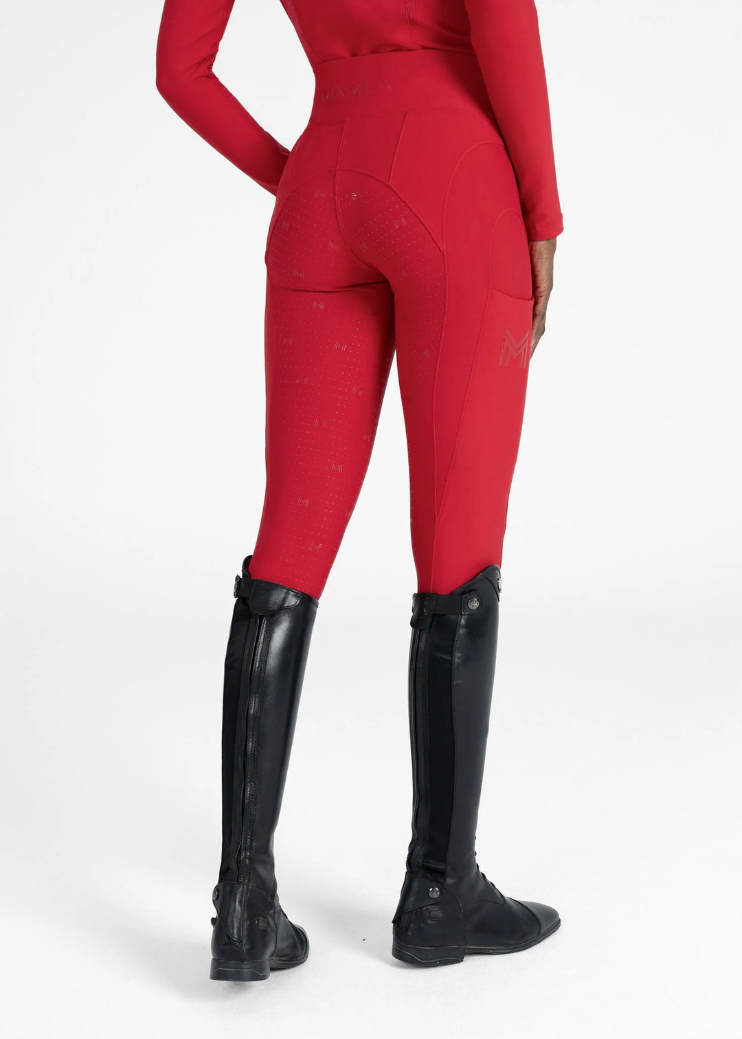Maximilian Equestrian - Outline Helskodda Ridtights GRENADINE