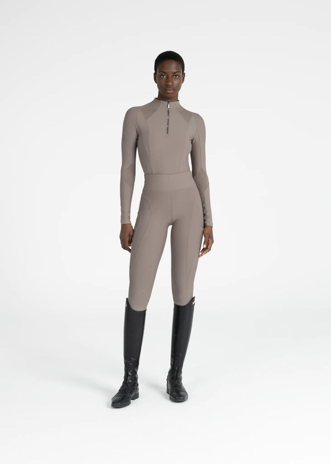 Maximilian Equestrian - Outline Helskodda Ridleggings TAUPE