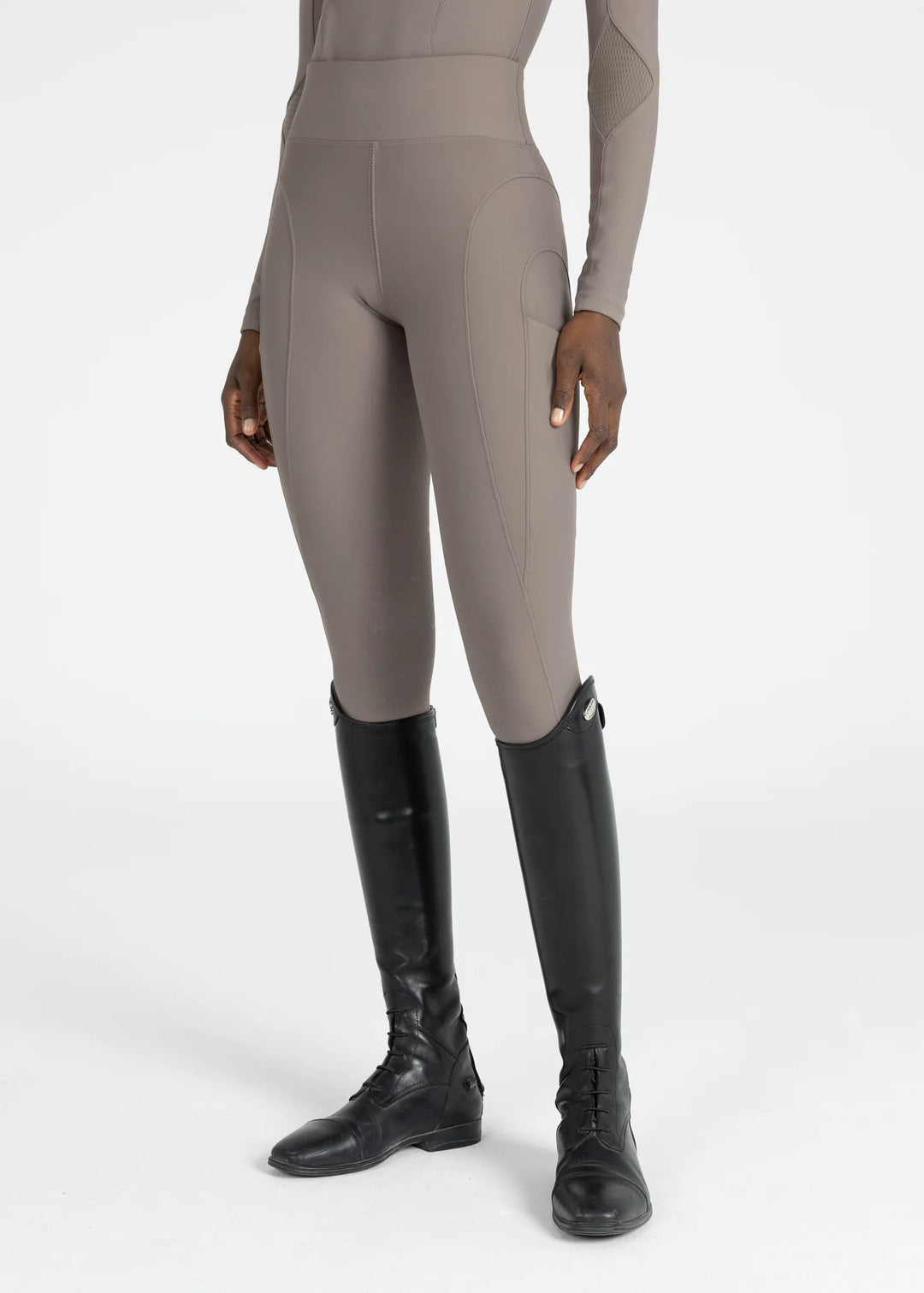 Maximilian Equestrian - Outline Helskodda Ridleggings TAUPE