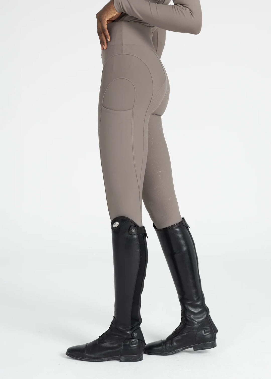 Maximilian Equestrian - Outline Helskodda Ridleggings TAUPE