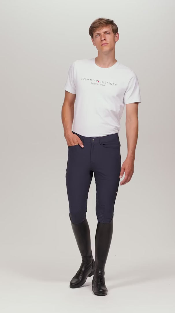 Tommy Hilfiger - Pro knäskodda ridbyxor DESERT SKY